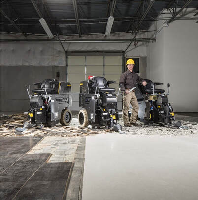 Commercial Floor Scraping and Coating Removal in Cleveland, Ohio by Cheetah Floor Systems, Inc.