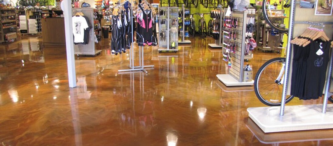 ARMOUR® Metallic Epoxy™ Floor Coating in Cleveland, Ohio.