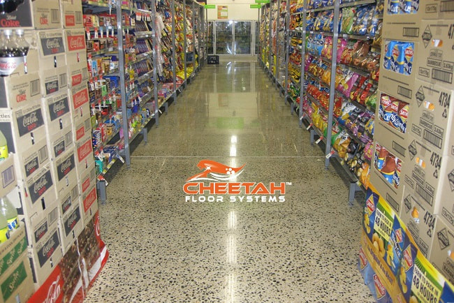 Grocery Store Polished Concrete in Cleveland, OH