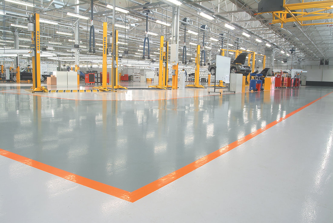 Industrial Epoxy Floor Coating in Cleveland, OH - Cheetah Floor Systems, Inc. - North Royalton
