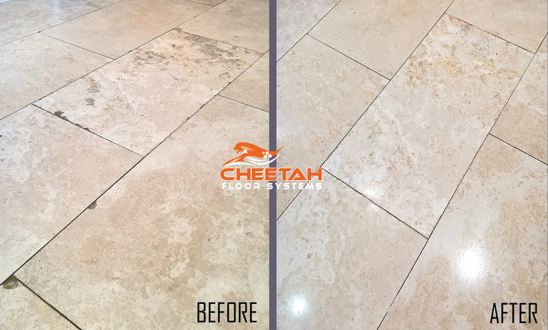Marble Floor Cleaning and Polishing in Beachwood, OH by Cheetah Floor Systems, Inc.