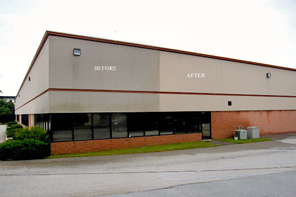 Commercial Building Exterior Pressure Washing in Cleveland, OH