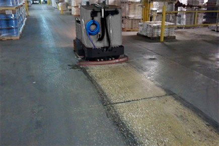 Industrial Floor Scrubbing in Cleveland, Ohio