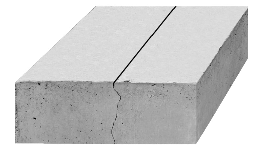 Solution - Concrete slab with control joints