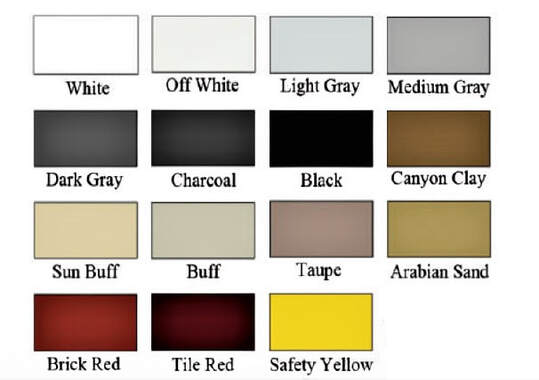 ARMOUR® Tint™ Solid Color Concrete Floor Coating Color Chart - Cheetah Floor Systems, Inc.