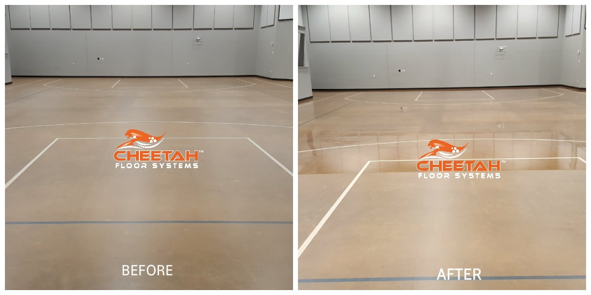Commercial Floor Stripping and Waxing in North Ridgeville, Ohio.