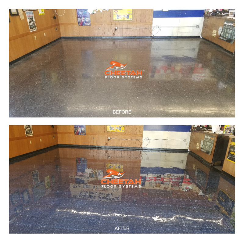 Vinyl Floor Stripping and Waxing in Rocky River, Ohio