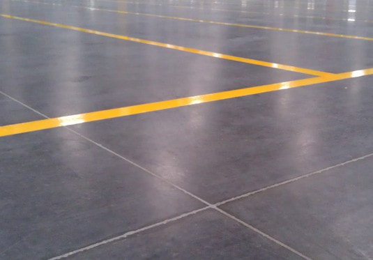 Warehouse Floor Striping and Safety Line Marking in Cleveland, Ohio - Cheetah Floor Systems, Inc.