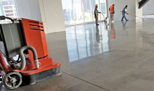 Concrete Polishing in Cleveland, Ohio by Cheetah Floor Systems, Inc.